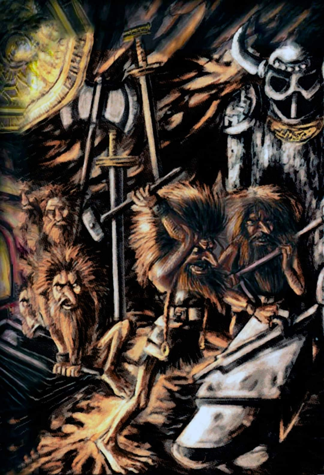 Ilustración de la baraja Valhalla
